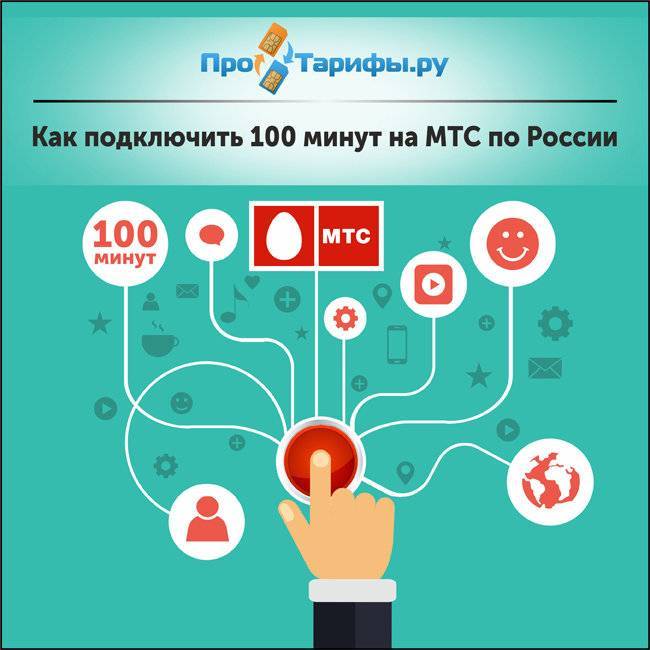 Опции «звони бесплатно на мтс россии 100 » и «ноль»
