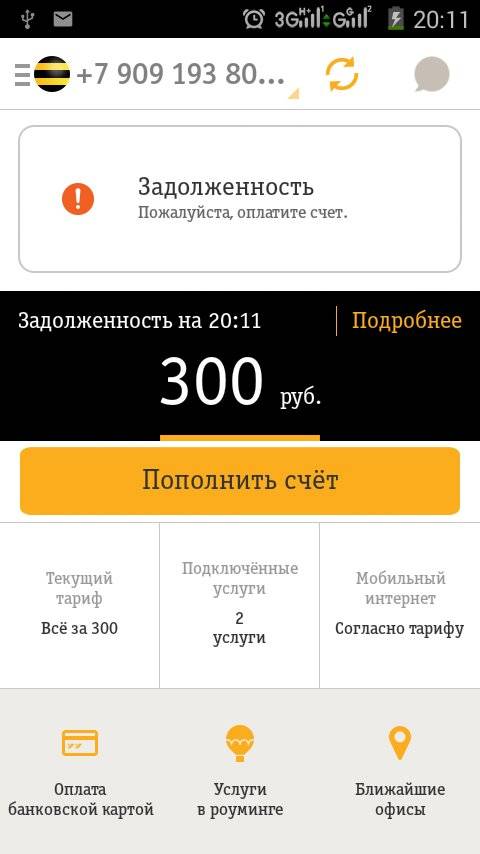 Тариф билайн «все за 300» рублей в месяц: подробно