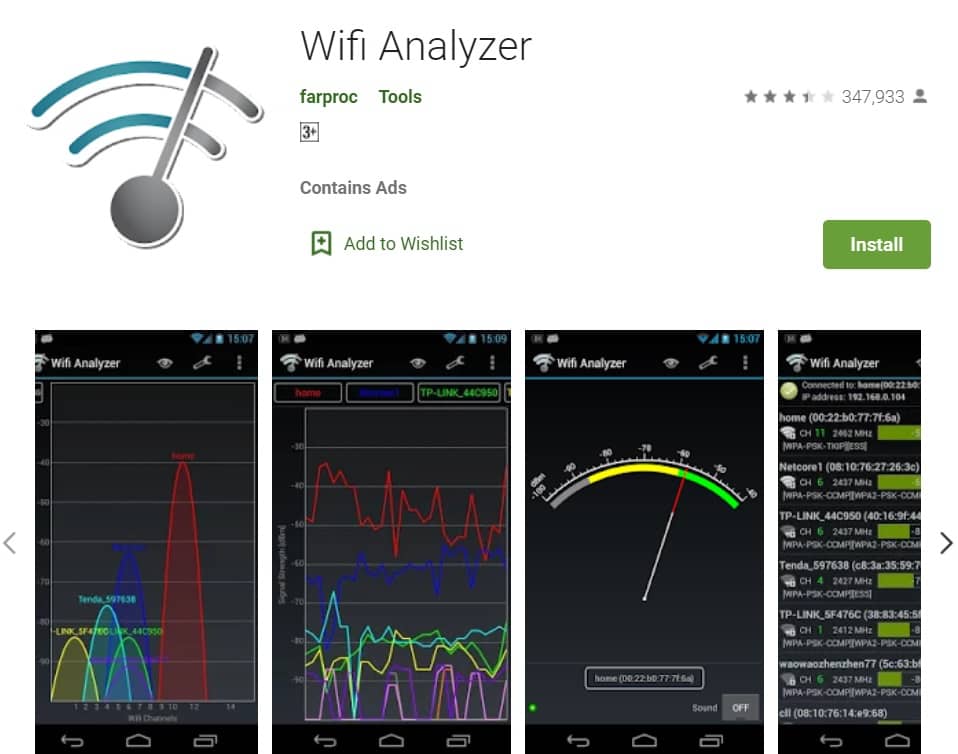 Wifi analyzer и wi-fi анализаторы для windows 7, 10 и android