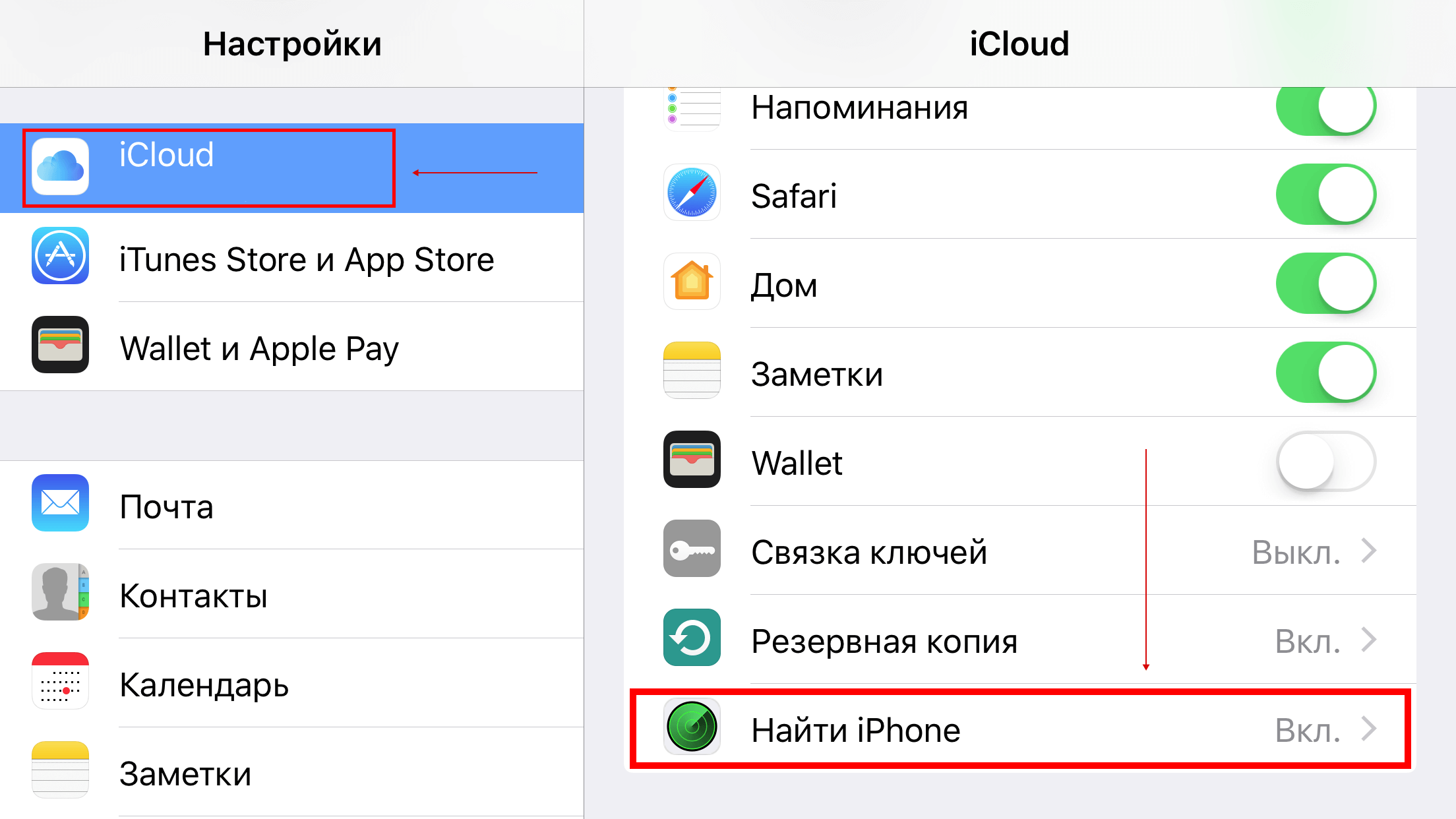 Как пользоваться icloud на iphone