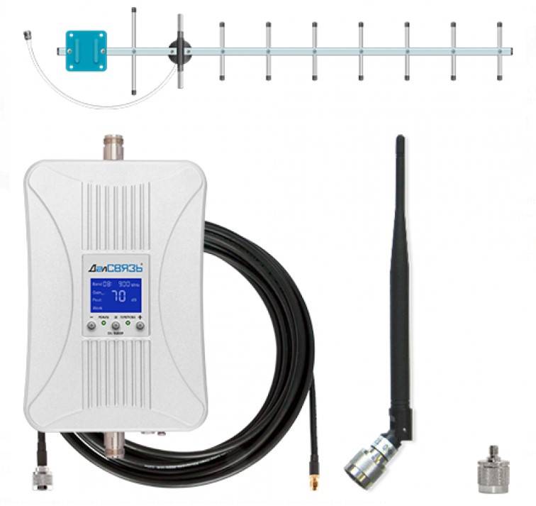 Усиление сотовой связи и 4g сигнала интернета с помощью антенны, репитера и роутера