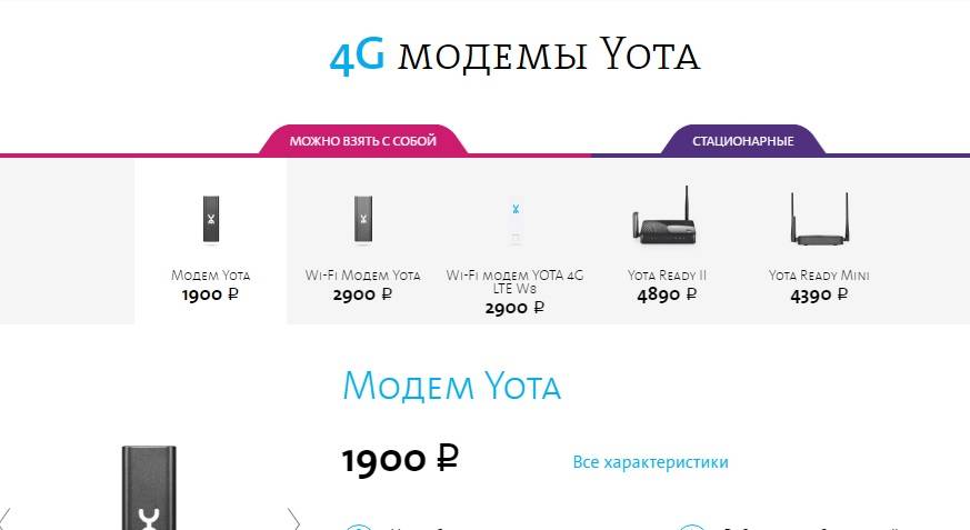 Безлимитный интернет 4g yota - связь и коммуникации