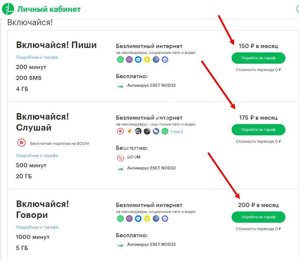 Тариф «включайся! пиши» мегафон: как перейти, отключить, отзывы — kakpozvonit.ru