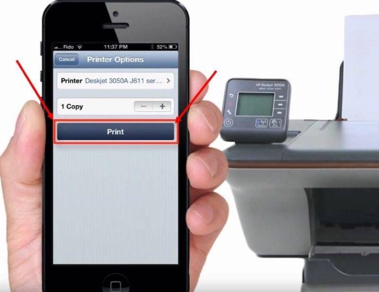 Как печатать с телефона android на принтер