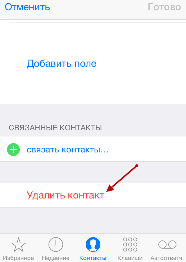 Как удалить контакты с айфона сразу все и навсегда