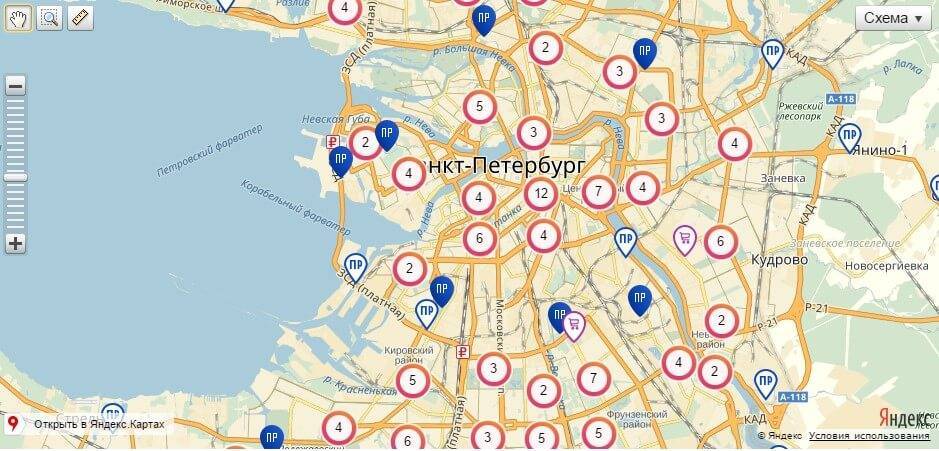 Где находятся интернет-кафе в санкт-петербурге и москве