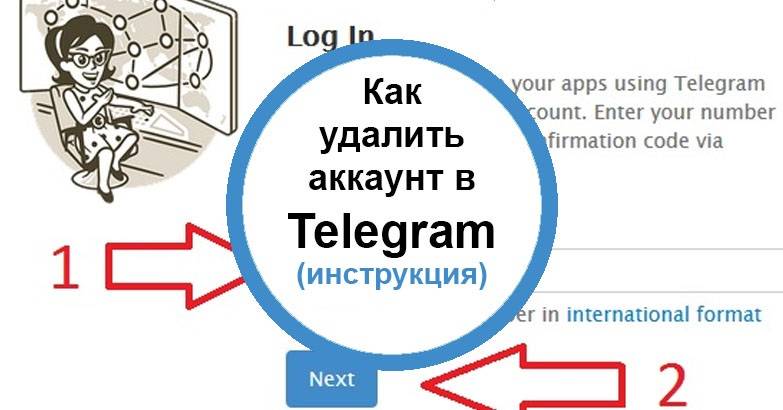 Как удалить аккаунт в телеграмме навсегда. 2 варианта