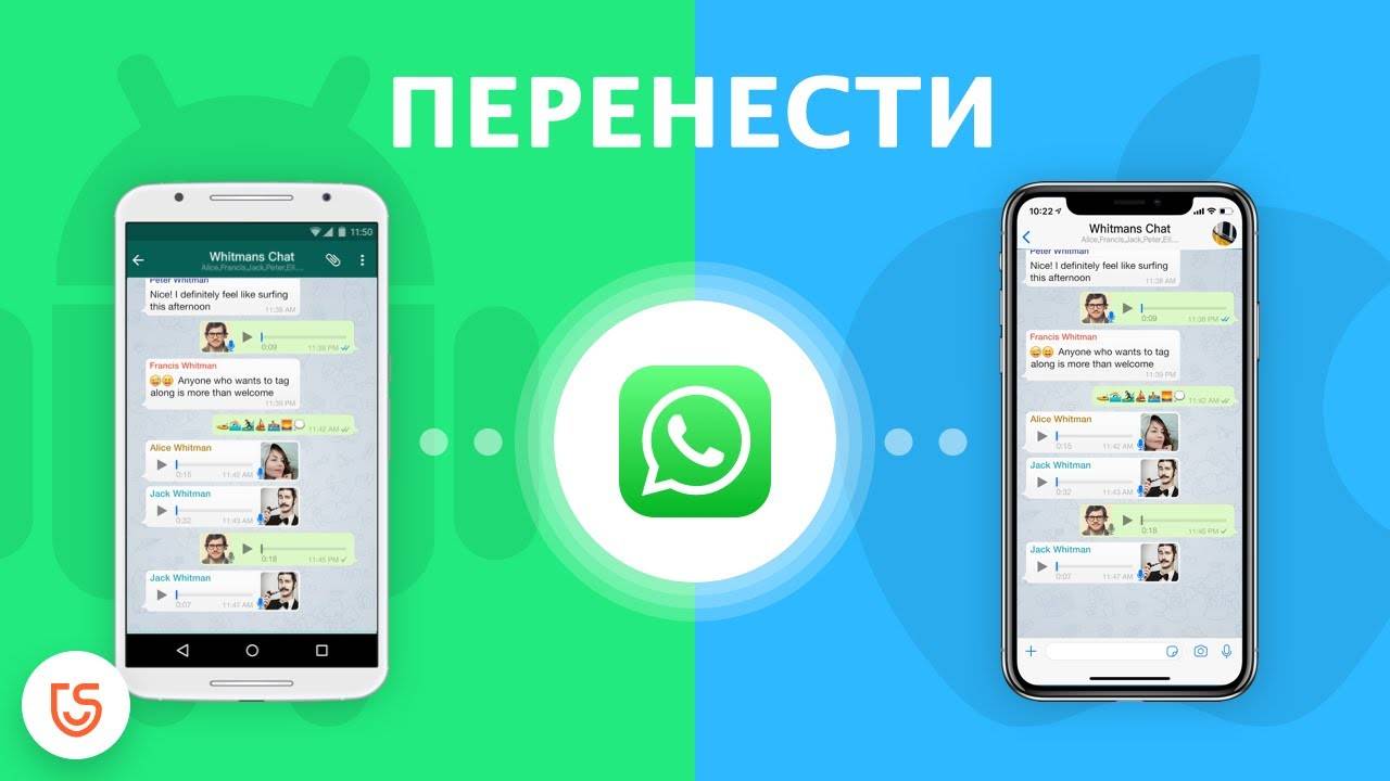 [100% работает] легко переносите whatsapp с android на iphone