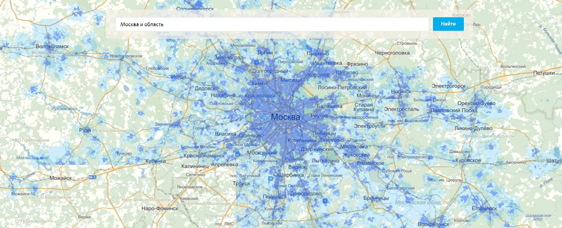 Карта зоны покрытия йота сети 3g 4g по россии 2020 году: охват интернет-связи yota