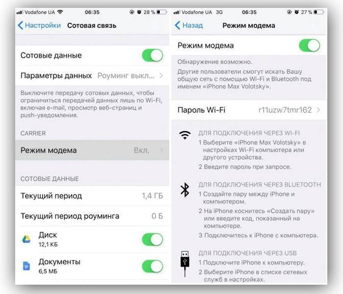 Как включить режим модема и раздать интернет (wi-fi) с iphone или ipad  | яблык