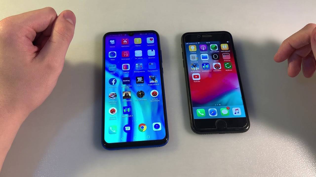 Apple iphone se vs huawei honor 10
