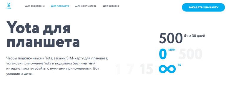 Круче, чем wi-fi: всё о безлимитном тарифе yota для планшетов — ferra.ru
