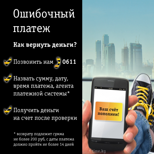 Ошибочный платеж на "билайн": как вернуть деньги? пошаговая инструкция :: businessman.ru
